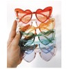 GIFIORE Heart Sunglasses for Women Trendy Cat Eye Heart Shaped