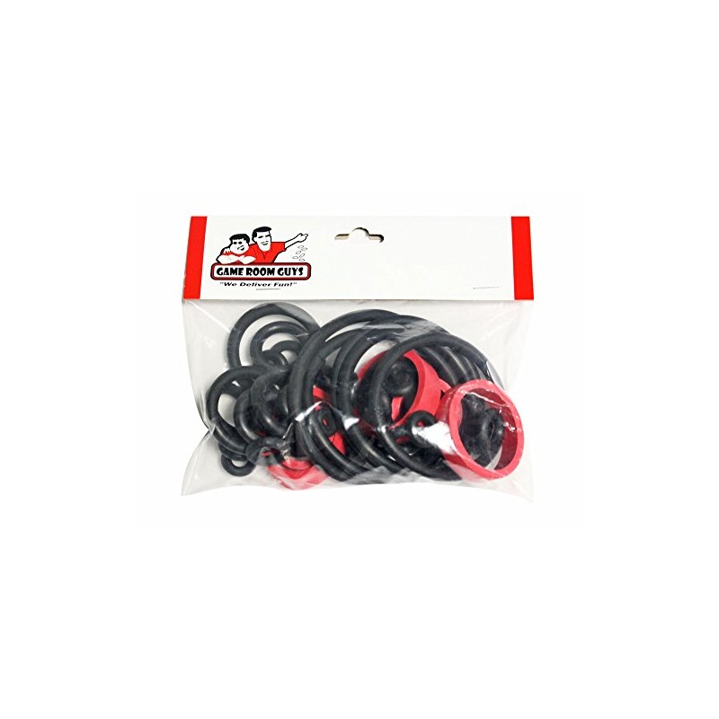 Game Room Guys Stern AC/DC Premium Pinball Black Rubber Ring
