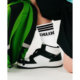 TODO 2025 School Child Socks Boys and Girls 28-32, 33-37 First Day of School Gift School Socks School Child School Cone Sports Lessons, Schulkind 2025 White/Black