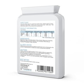 FocusBoost 120 Highly bioavailable Micro-Tablets - Magnesium Citrate, Zinc Picolinate, Copper Glycinate & Vitamin B6 Balanced for Children and Adults - Superior Absorption - Vegan Friendly - UK Made