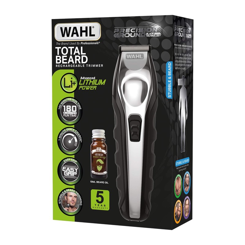 Wahl Total Beard Trimmer Kit with Beard Oil