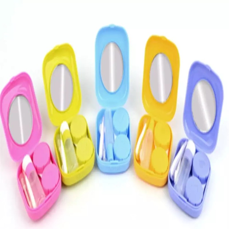 Dodam 도담몰 휴대용 심플 렌즈케이스 렌즈보관파우치 DODAMMALL Portable Simple Lens