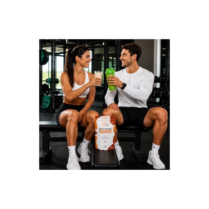 Wildmountain - Proteína Vegana de Arroz Integral | Suplemento Alimenticio