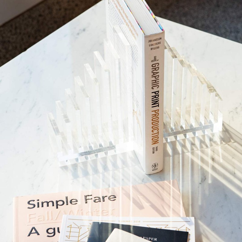 RUSSELL+HAZEL Acrylic Collator + Bookend