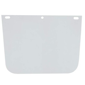 Sellstrom Replacement Window for Fiber-Metal 4118 Safety Face Shields, Uncoated Polycarbonate, 1 Count (Pack of 1), Clear Tint
