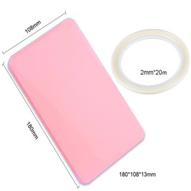 Mrchrogge Empty Eyelash Storage False Eyelash Display Box can Holds a large number of False Eyelashes Xmas Gift for Girls Makeup Lovers (pink)