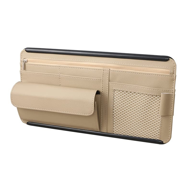 JEYODA Car Sun Visor Organizer Auto Car Visor Pocket and