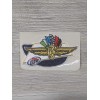 IMS Indianapolis Motor Speedway Wings Wheel & Flags Embroidered Miller