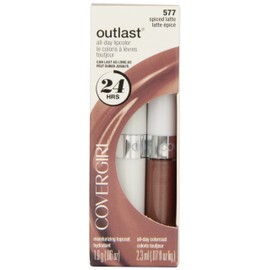 CoverGirl Outlast All Day Two Step Lipcolor, Spiced Latte 577, 0.13 Ounce
