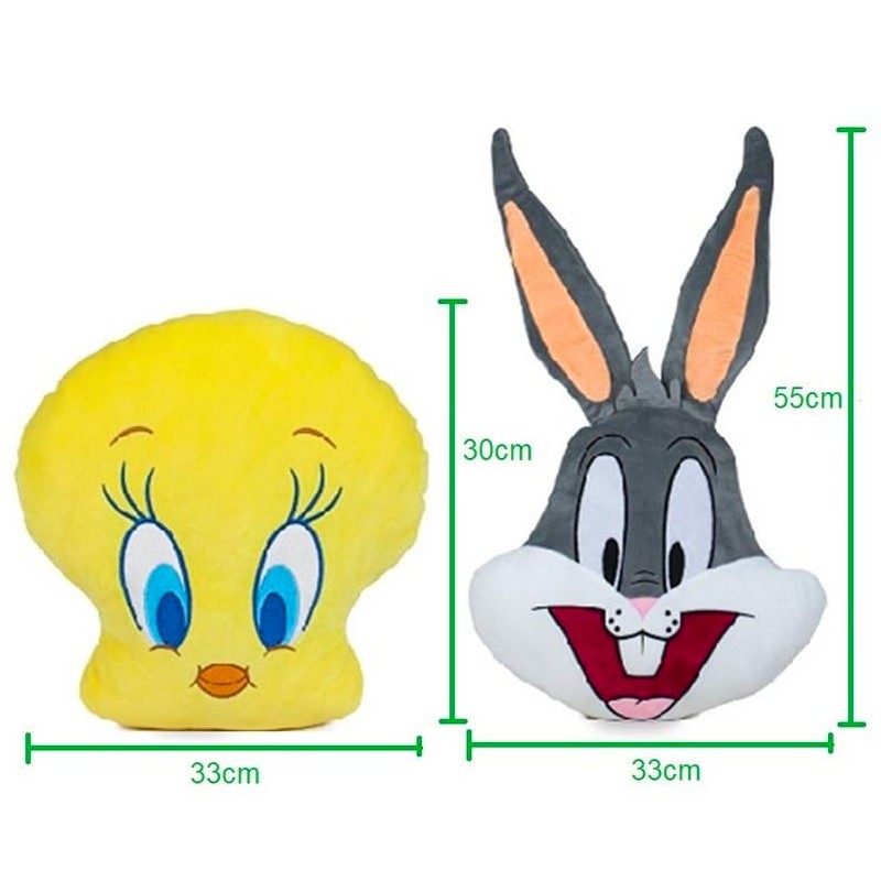 Cuddly Decorative Cushion LT BB Rabbit Plush Cushion – Embroidered
