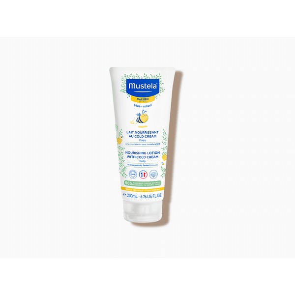 Mustela Nourishing Lotion with Cold Cream- Body 200ml (Best Before