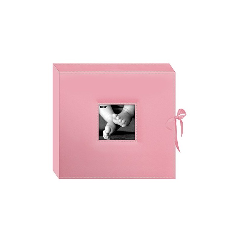 Pioneer 12 Inch by 12 Inch D-Ring Sewn Leatherette Scrapbook