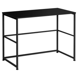 Monarch Computer Desk Home Office Laptop Storage Drawers 40"L Work Metal Black