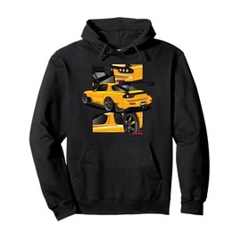 RX7 FD 13B Turbo Manga Style Rotary Pullover Hoodie