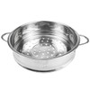 Stainless Steel Steamer Pot - 7 Inches Round with Cooking