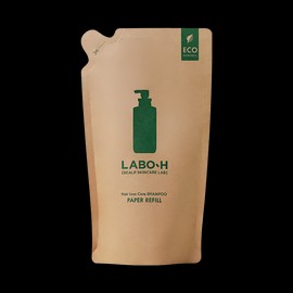 LABO-H Scalp Strengthening Clinic Shampoo Hair Loss Care Paper Refill 400ML