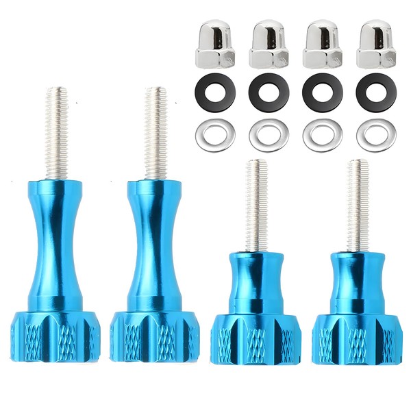 4PC Aluminum Alloy Thumbscrews for GoPro Hero 11 10 9