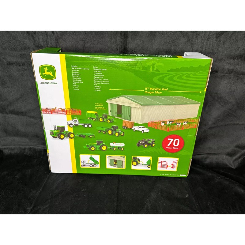 Ertl NEW John Deere ERTL 70 Piece Farm Toy Playset