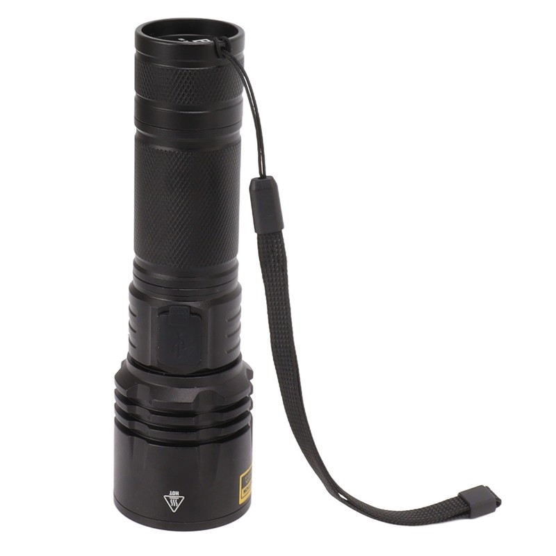 365nm UV Flashlight Professional High Brightness Ultraviolet Black Light Flashlight