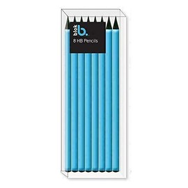 Bloc HB Pencils Blue Barrel - Pack of 8