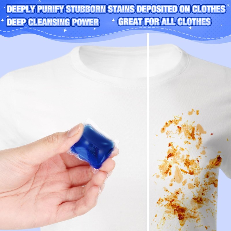 Heigble 240 Count Laundry Detergent Pods Bulk Laundry Detergent Soap