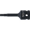 BGS Hex Bit Socket, 12.5 mm (1/2, BK, Sold as