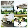 10L0L Golf Cart 4-Panel Wide Angle Rear View Mirror -