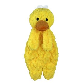 Pet Lou Fuzzy Friends - Duck, Yellow, 16-inch Length