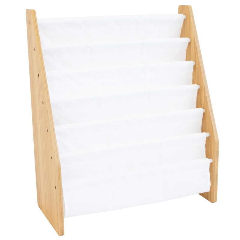 Humble Crew Kids Bookshelf 6-Tier Book Rack Organizer, Extra Large