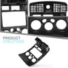 CHEDA Radio Dash Bezel Trim Compatible with Chevy Colorado GMC
