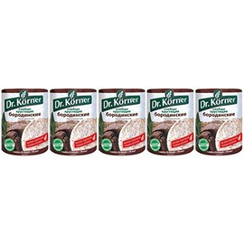 Dr. Korner Borodinskie Crispbread Pack of 5 (100g each) From Russia