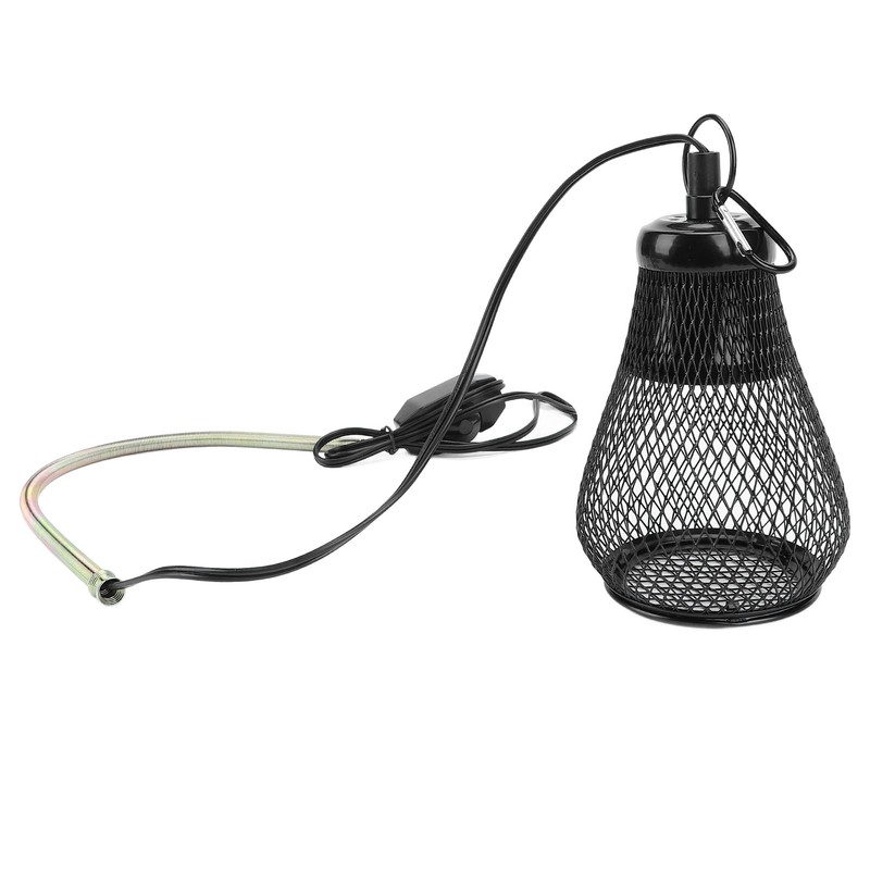 Reptile Heat Lamp Guard Protection Iron Anti Scald Reptile Lampshades