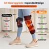 EDIFOLLY Heated Knee Brace with Vibration, Large Heating Area Heating