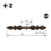 Vessel SST5P2065-BL SST5P2065-BL Sakis Torsion Bit BL Double Ended +