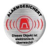 BIKE-label 900025 Warning Sign 3D Sticker Diameter 50 mm Aluminium
