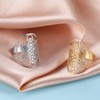 EUEAVAN Archangel Metatron Ring for Men, Adjustable Sixfold Metatron's Cube