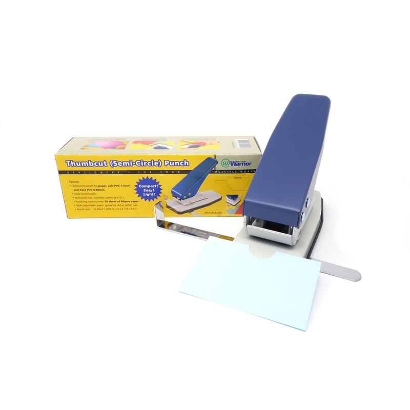 Thumb Cut Punch, White Wires and Hangers for Calendar Making