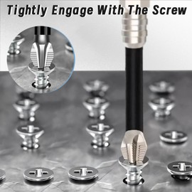 High-Magnetic Screwdriver Drill Bit Set,Strong Magnetic Drill Bits Electric Screwdriver Bits Set,High Magnetic Screwdriver Drill Bit Set,Anti-Slip High Magnetic Drill Bit Set Screwdriver Bit Sets (6)