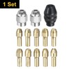 HARFINGTON 13pcs Drill Chuck Collet Set 0.5-3.2mm Mini Electric Grinder
