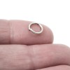 TierraCast 25 Antique Silver Large Round Jump Rings - Heavy