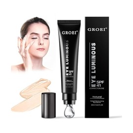 Luminous Eye Corrector Spf 41,Under Eye Concealers For Dark Circles, Luminous Eye Corrector for Puffiness and Bags Under Eyes Corrector, Anti Aging Eye Cream for Women and Men (Natural color)