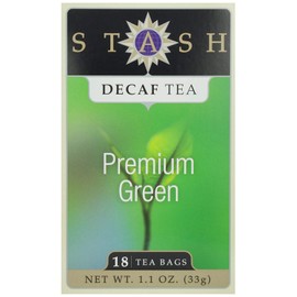 Stash, Decaf Premium Green Tea, Tea Bags, 18 ct