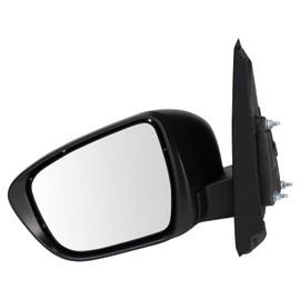 TRQ Left Mirror Manual without Blind Spot Indicator Drivers Side Compatible with 2022-2023 Nissan Frontier NI1320335