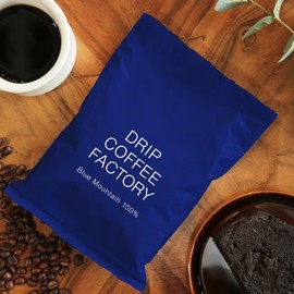 Drip Coffee Factory Blue Mountain 100% Coffee, Beans, 14.1 oz (400 g), 7.1 oz (200 g) x 2 Bags