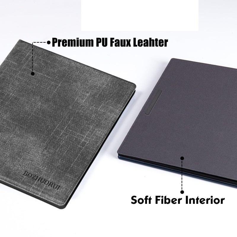 BOZHUORUI Magnetic Case for 7" Onyx Boox Tablet Go Color