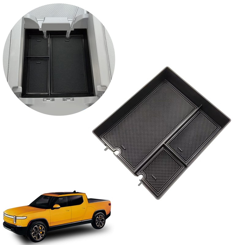 HAPPYHORSE Car Handrails Storage Box for Rivian R1T R1S 2022+
