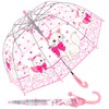 KOULONGDAMI Kids Clear Umbrella for Rain Dome Bubble Umbrellas Windproof
