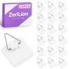 ZeriLion 20 Pack Invisible Adhesive Plate Hangers for Wall -