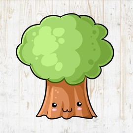 Gardening Decals Peel & Stick - Wall Vinyl Stickers - Kawaii Plant Flower Herb Garden Tools Cartoon Watercolor Colorful - Car Window Truck Laptop Tumbler - Boys Girls Kids Room Decor DWSV19876