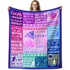 Basketball Blanket Basketball Gifts for Girls Women Soft Flannel Basketball